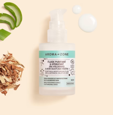 Fluide purifiant & hydratant BIO - Aroma Zone Maroc